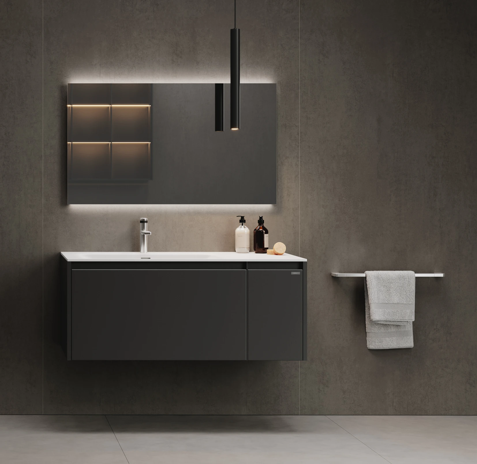 muebles bano pequeno - Maximiza tu espacio: Soluciones inteligentes para baños pequeños