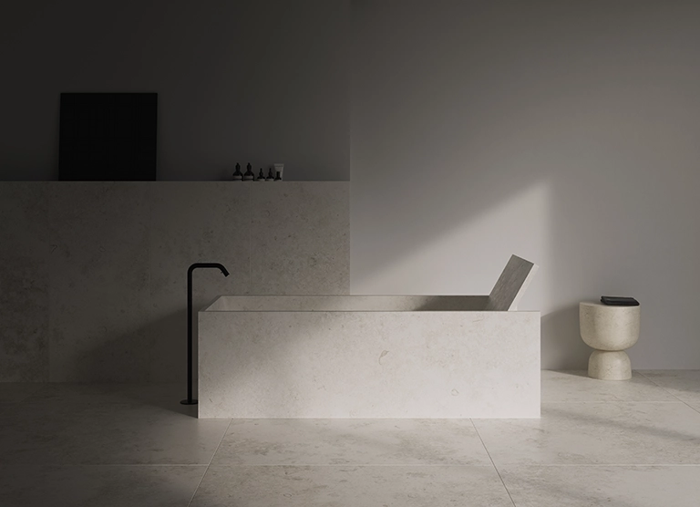 porcelanato-gran-formato-ambiente porcelanato gran formato ambiente - Tendencias en acabados 2025: lo último para transformar tus espacios
