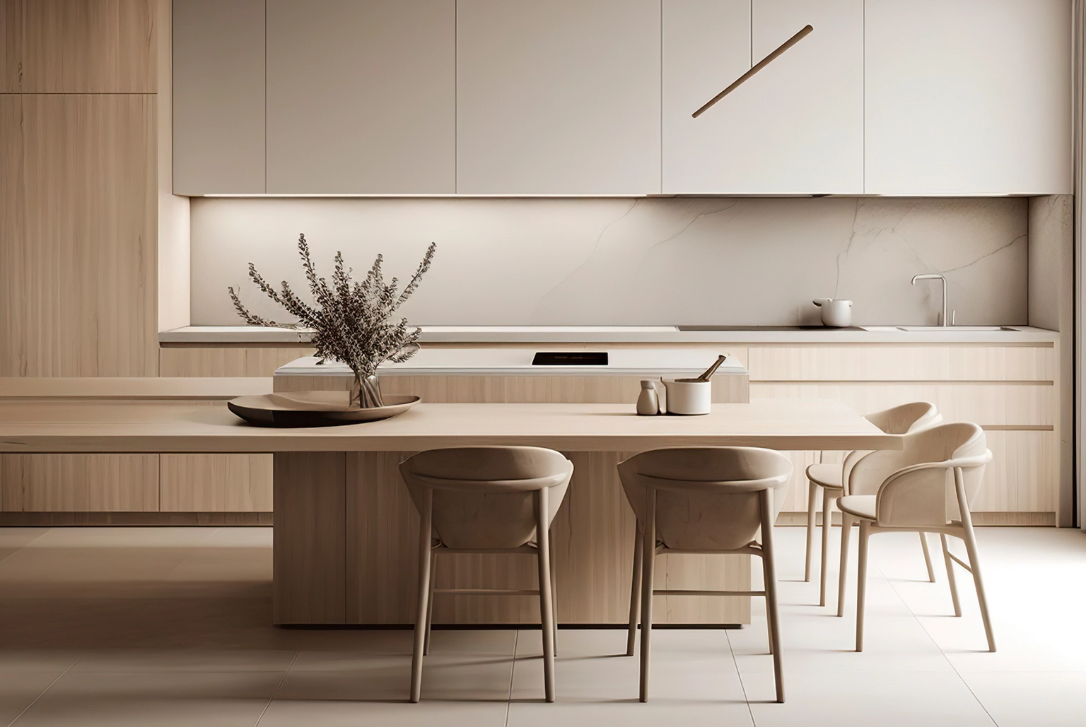 combinacion-cocina-roble-blanco combinacion cocina roble blanco - 4 Combinaciones para cocina que nunca fallan