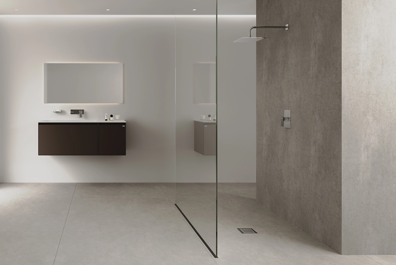 tendencias-ducha-amplia tendencias ducha amplia - Tendencias en baños 2025: elegancia y funcionalidad en un solo espacio